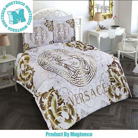 versace medusa king bed set.